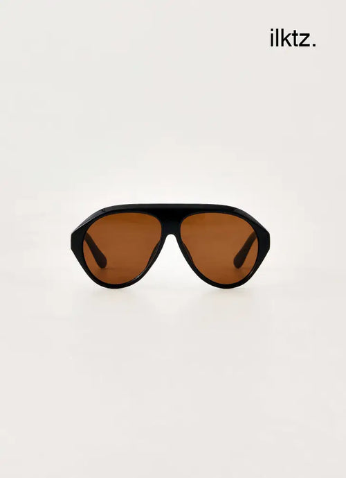 Charged Up Sunglasses - Black - Black / One Size - Sunglasses