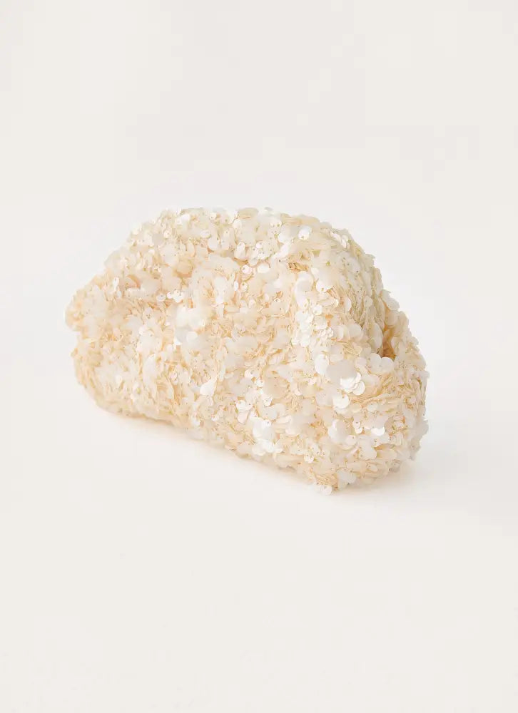 Genevieve Clutch Bag - Ivory - Ivory / One Size - Bags