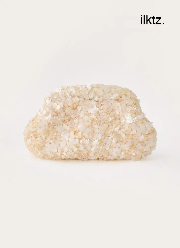 Genevieve Clutch Bag - Ivory - Ivory / One Size - Bags