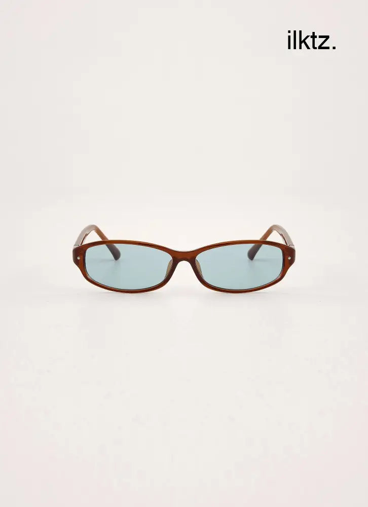 Kiss & Tell Sunglasses - Brown - Brown / One Size - Sunglasses