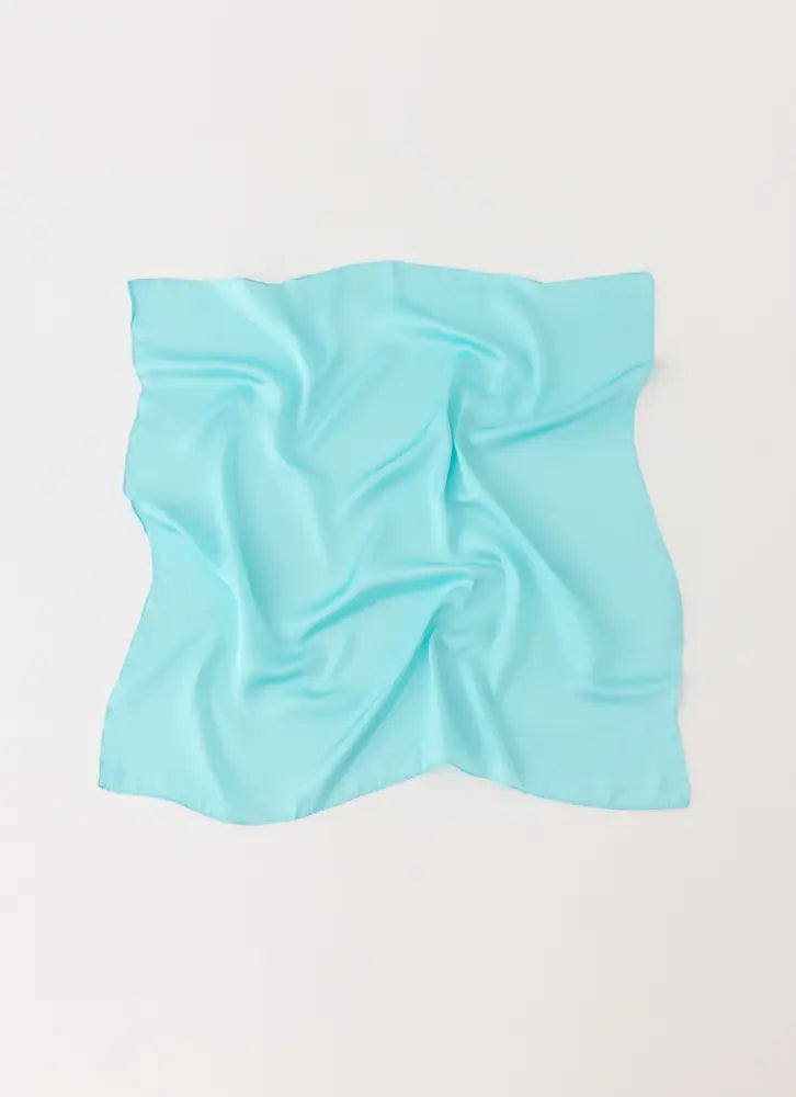 Lover Vibes Head Scarf - Aqua - Aqua / One Size - Hair Accessories