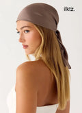 Lover Vibes Head Scarf - Chocolate - Chocolate / One Size - Hair Accessories