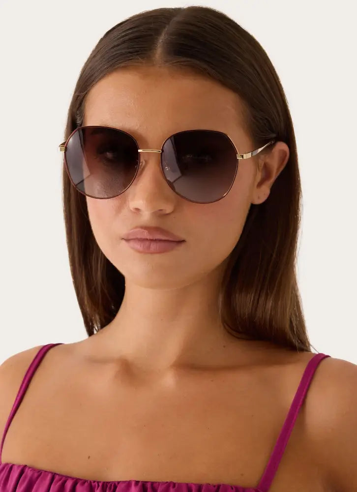 Odessa Sunglasses - Gold - Gold / One Size - Sunglasses