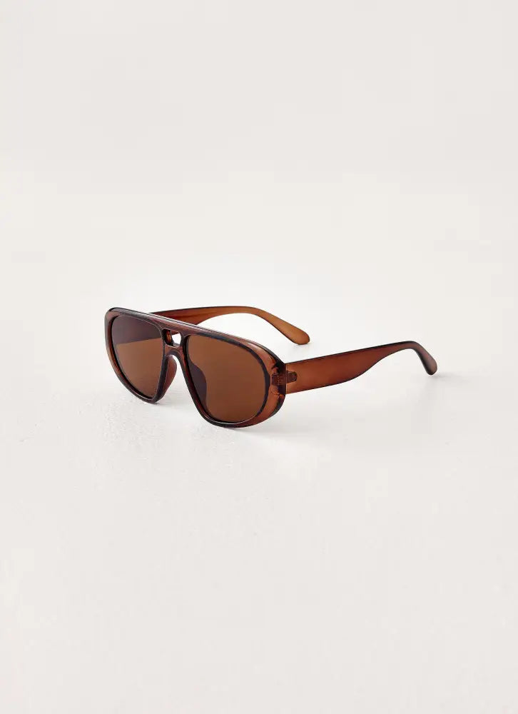 Sloane Sunglasses - Brown - Brown / One Size - Sunglasses